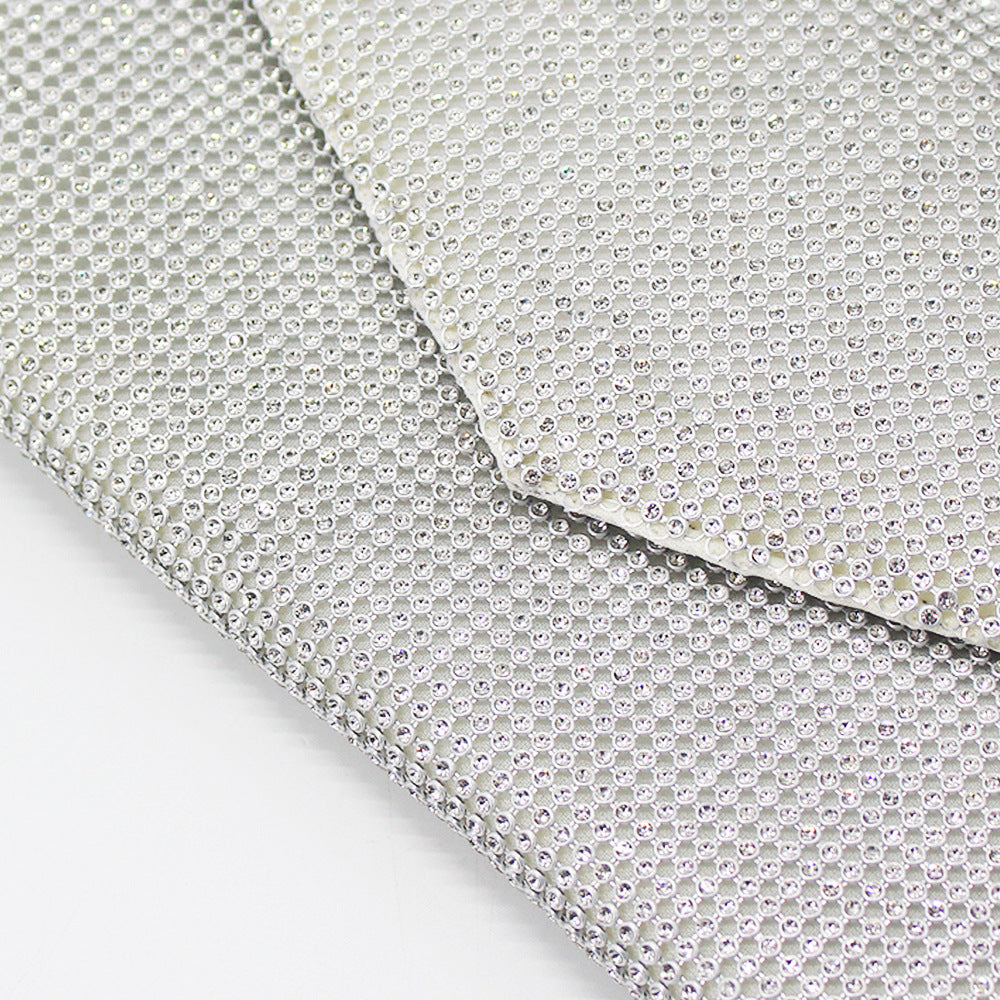 BLINGBING Rhinestone Ladies Dinner Bag Mesh Rhinestone Clutch