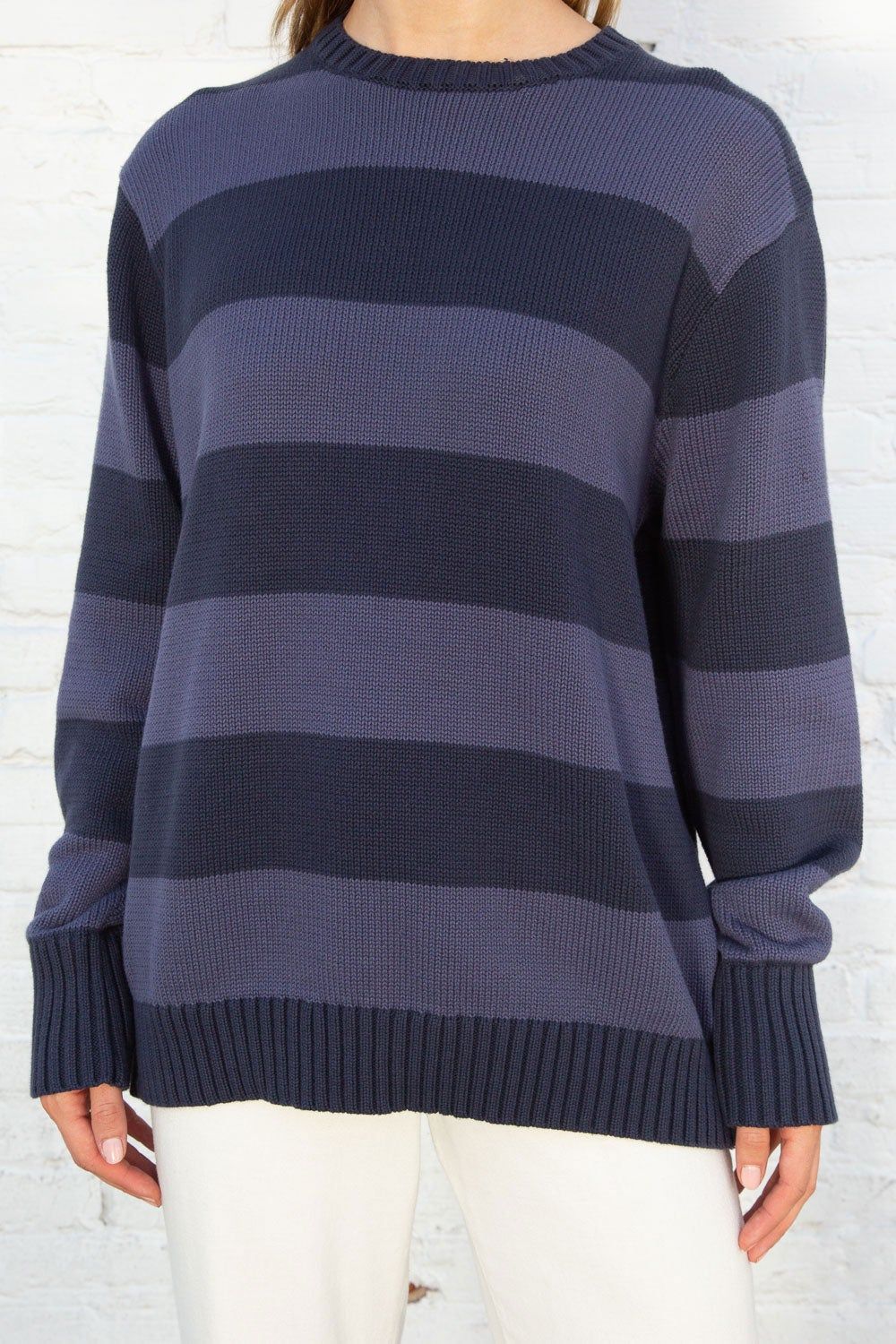 Men And Women Autumn And Winter Sweater Crew Neck Casual Loose Knit