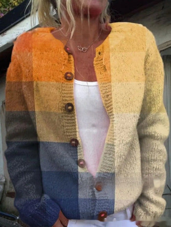 Autumn And Winter Popular Loose 3D Printed Sweater