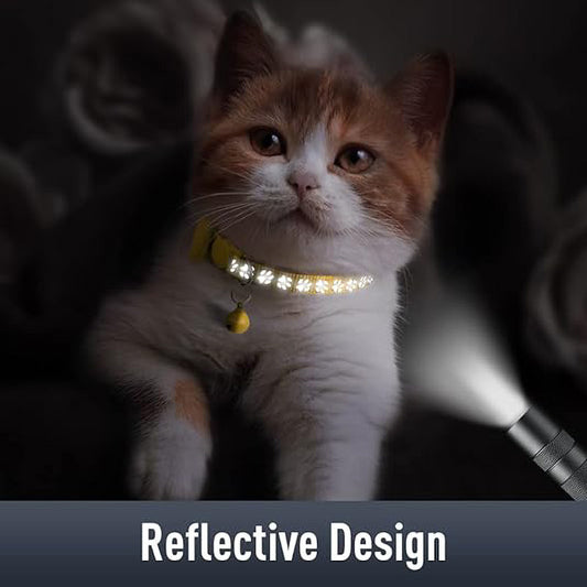 Pet Collar Cat Dog Reflective Anti-lost
