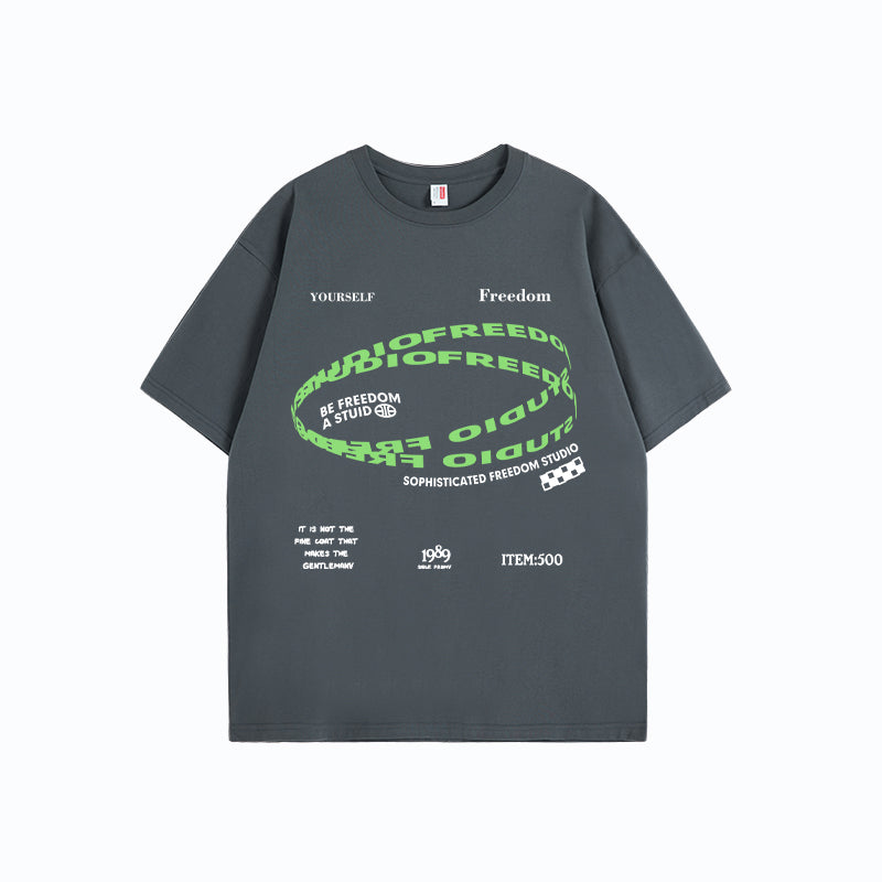 American Letter T-shirt Summer Street