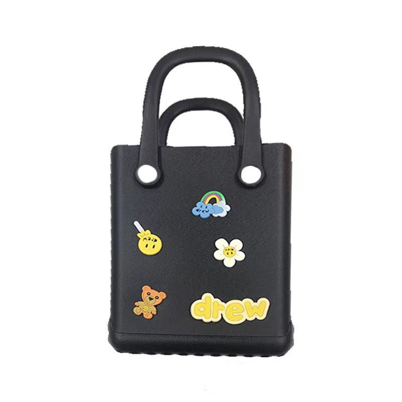 DIY Hole Beach Vacation Bag Women's Simple Handbag