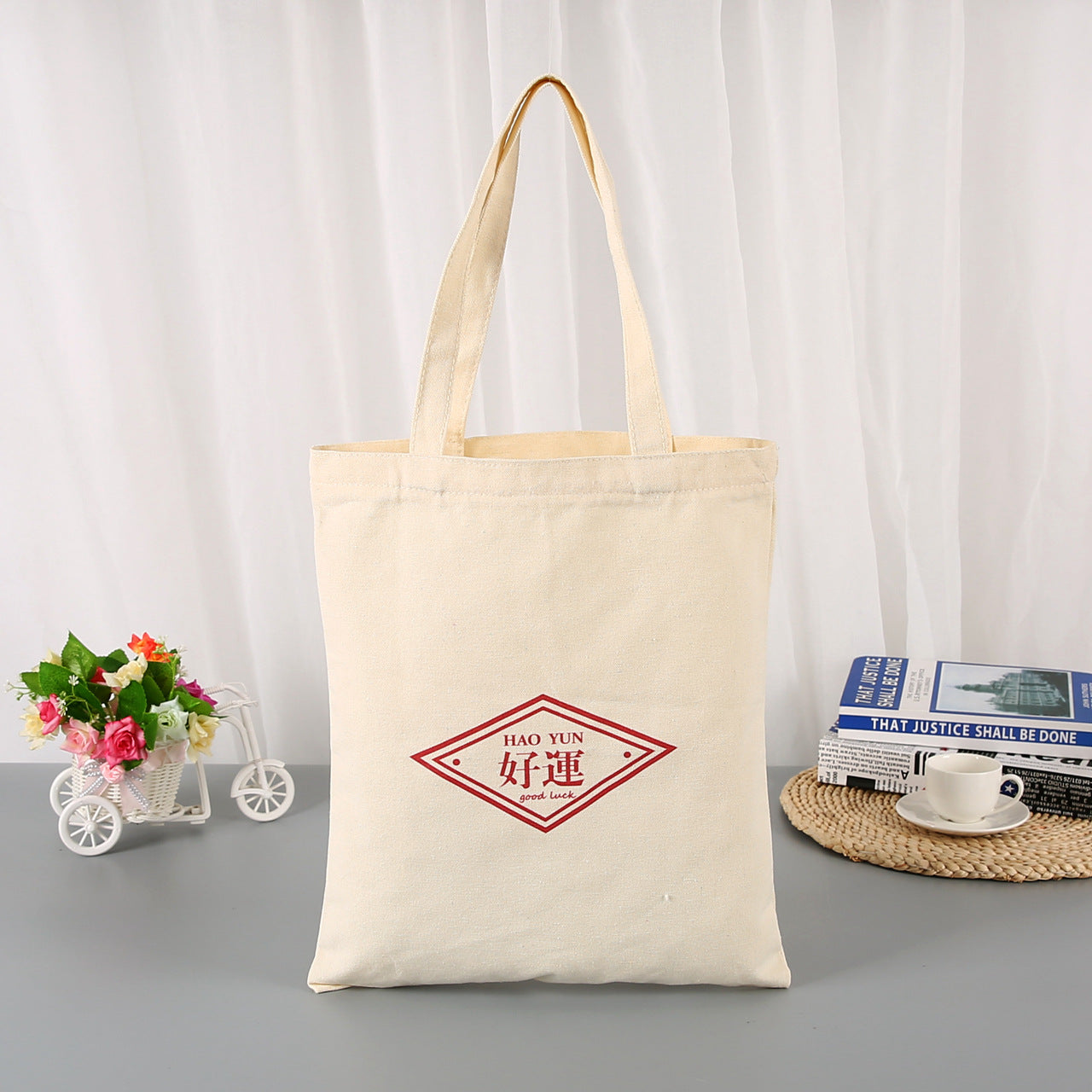 One-shoulder College Style Large-capacity Shopping Bag