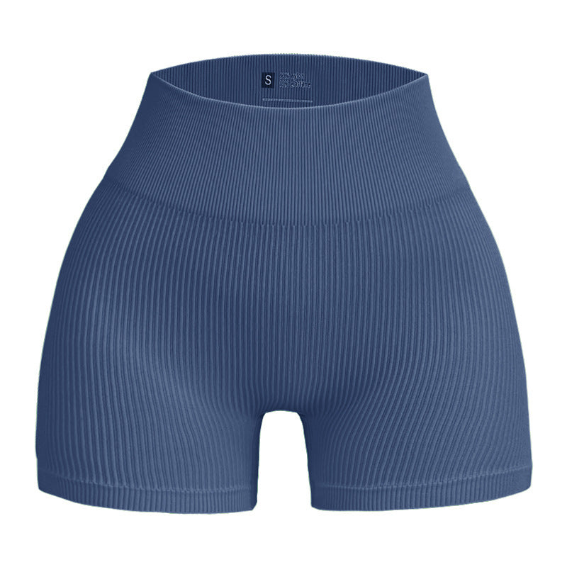 Seamless Thread Three-point Yoga Pants