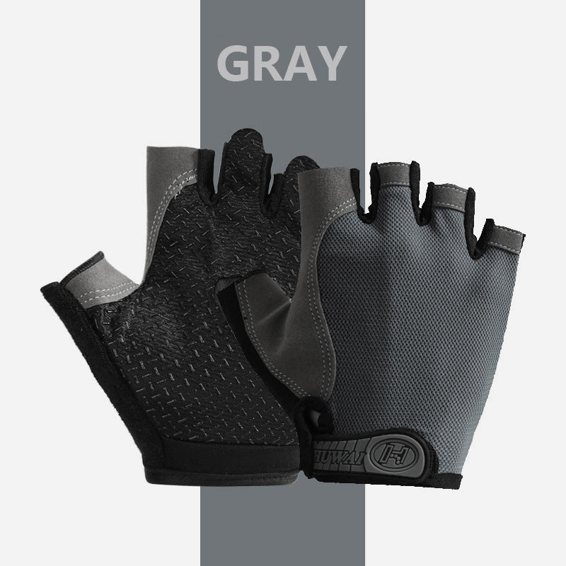 Finger Riding Gloves Men And Women Outdoor Non-slip Sun Protection Camping