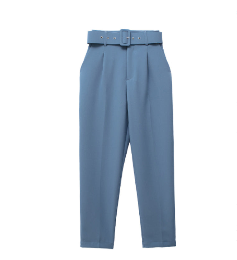 Women's Elegant Graceful Slim-fitting Ankle-tied Casual Pants
