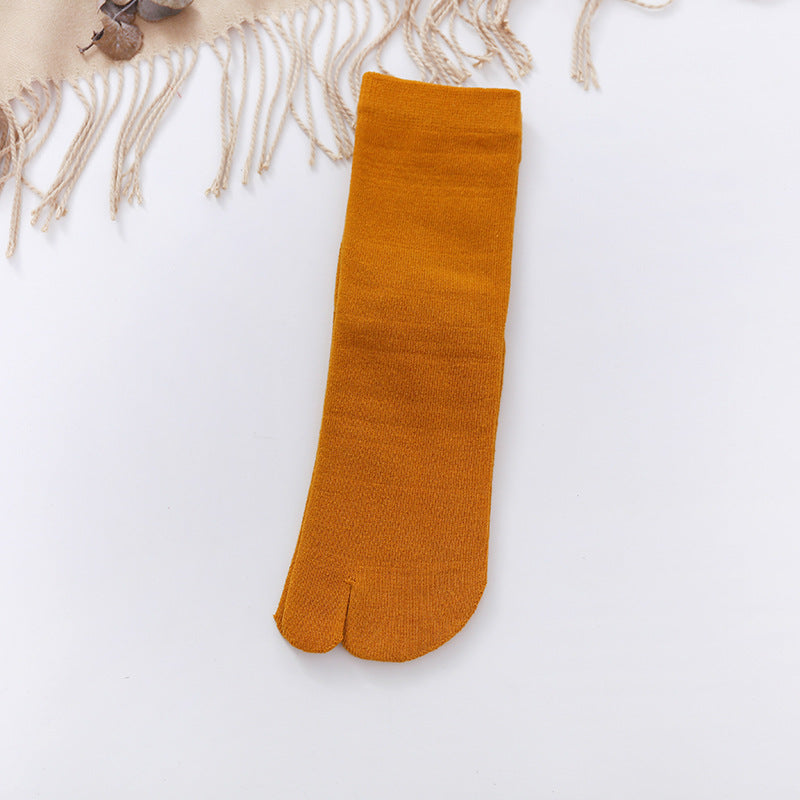 Double Toe Women's Casual And Comfortable Stretch Socks