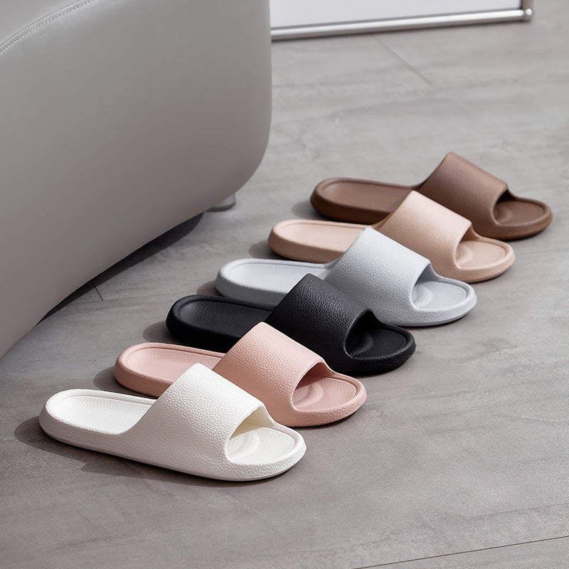 EVA Women's Summer Leather Slippers Hollow Out