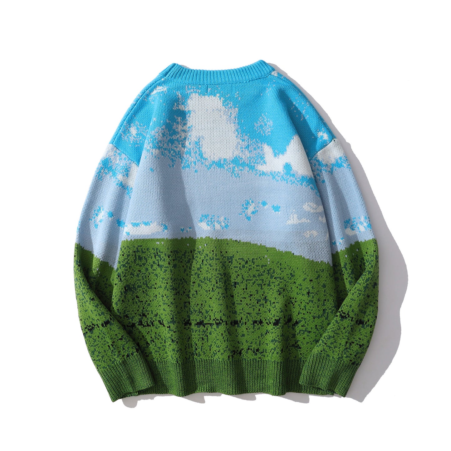 Brand-landskab jacquard-sweater