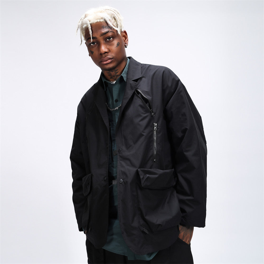 Loose-fitting Niche Design Workwear Jacket