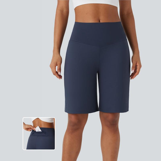 Pants High-waisted Multi-pocket Design Comfortable Feel