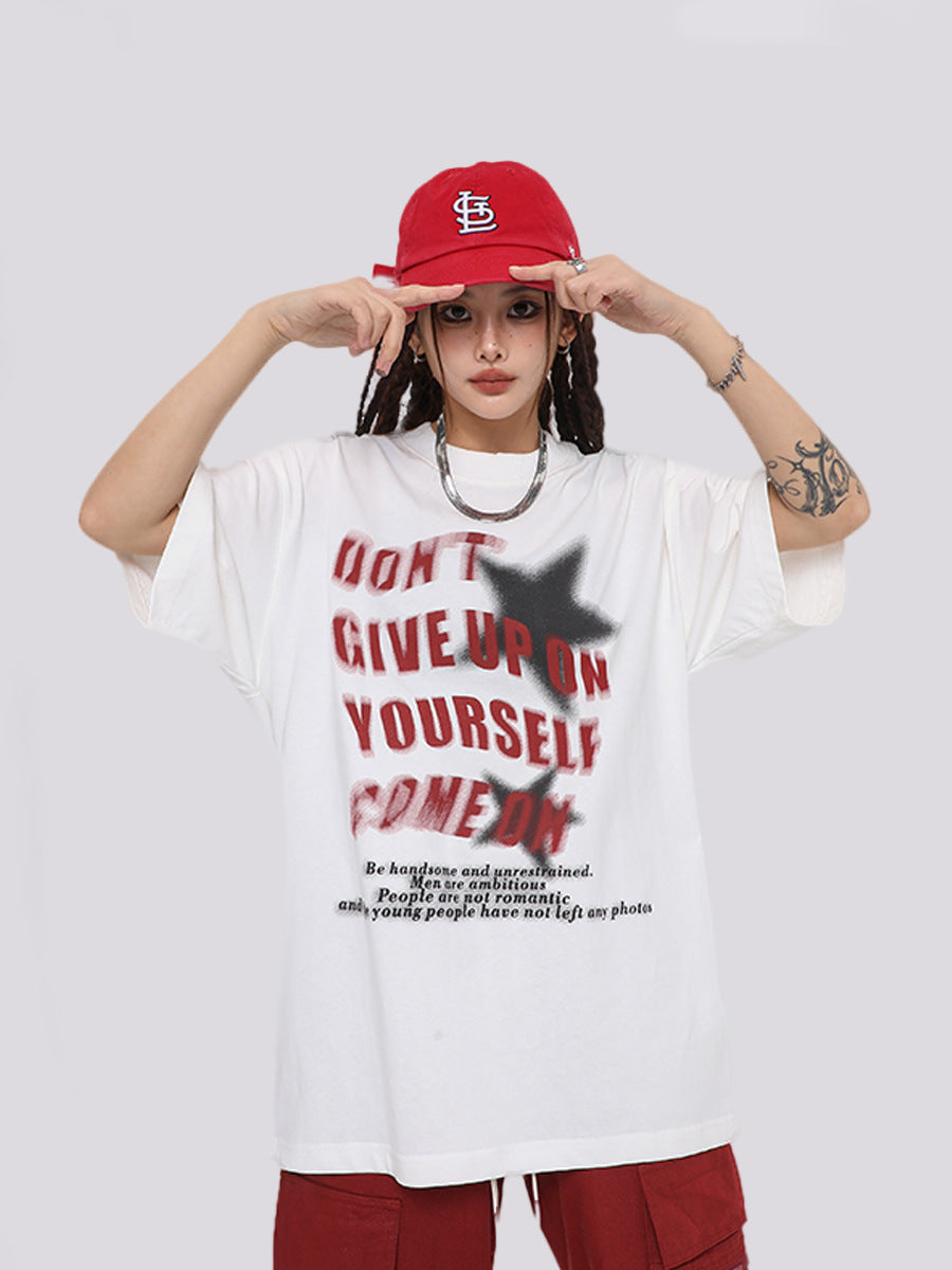 Men's Fashion Round Neck Cotton T-shirt