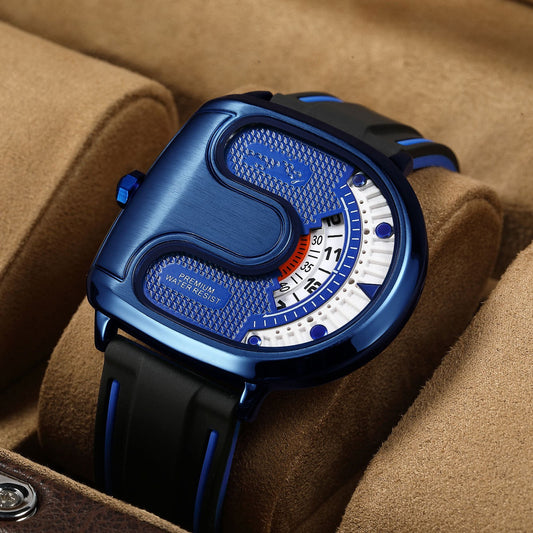 Sports And Leisure Large Dial Men's Quartz Watch