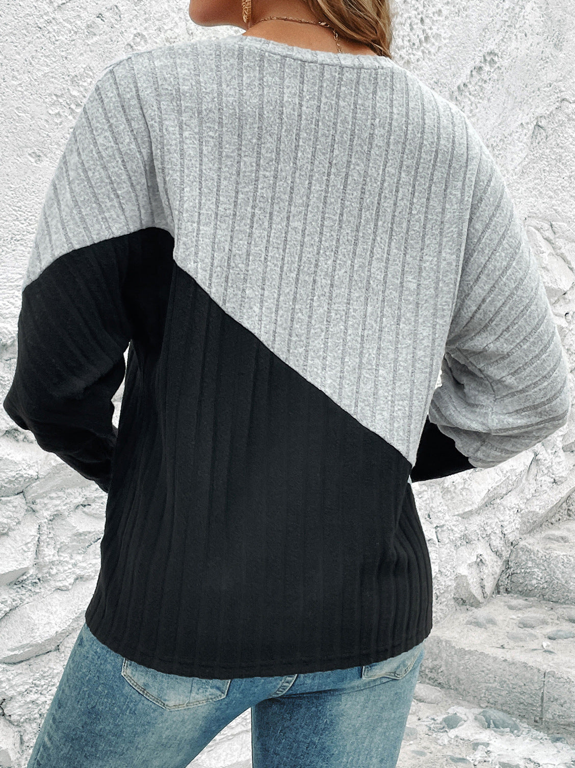 New Long Sleeve Waist Slimming And Tight Sweater