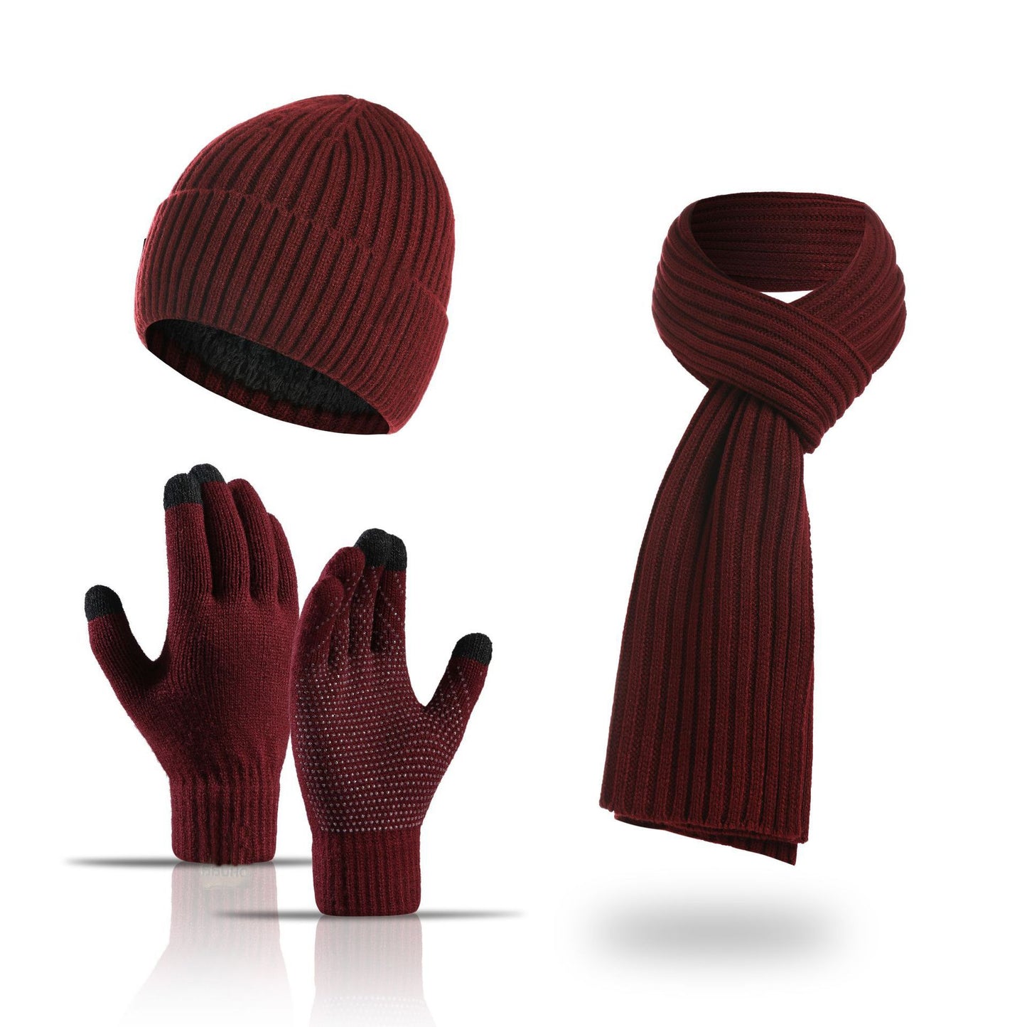 Knitted Fleece-lined Extra-thick Sweaters For Men And Women