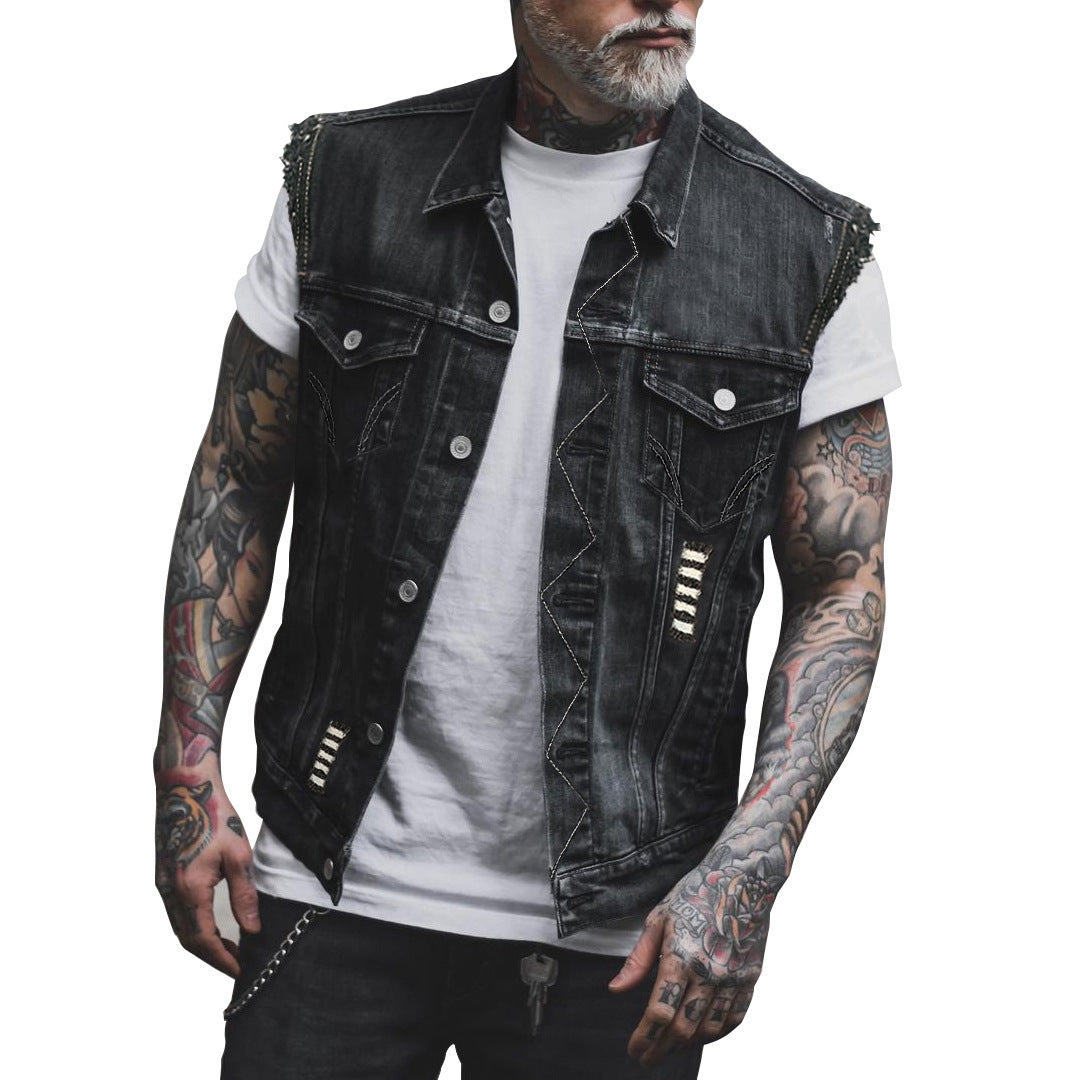 Men's Slim Jacket Frock Vest