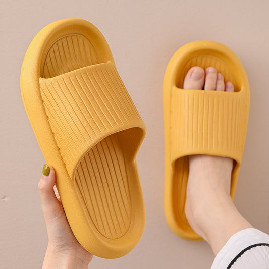 Slippers Women's Thick-soled Home Home Couple Mute Indoor Wear Non-slip