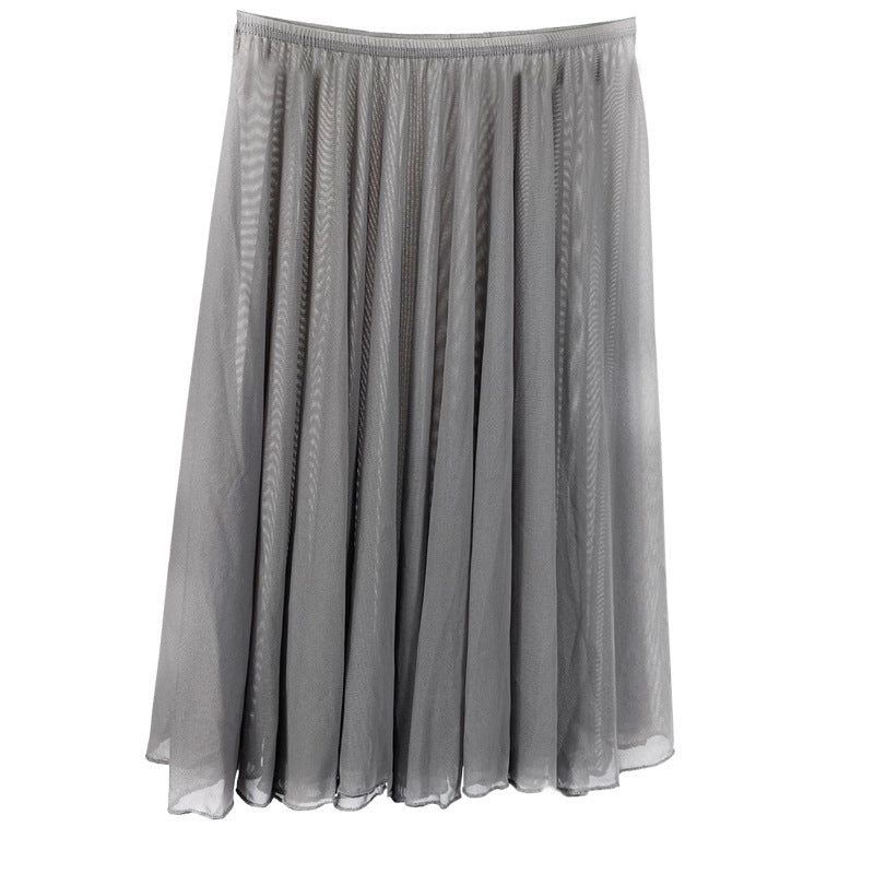 Ballet Practice Clothes Dancing Dress Gym Outfit Veil Skirt Skirt