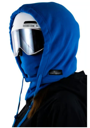 Outdoor Cycling And Skiing Sun-Protective Cold-Resistant Down-Padded Warm Hat