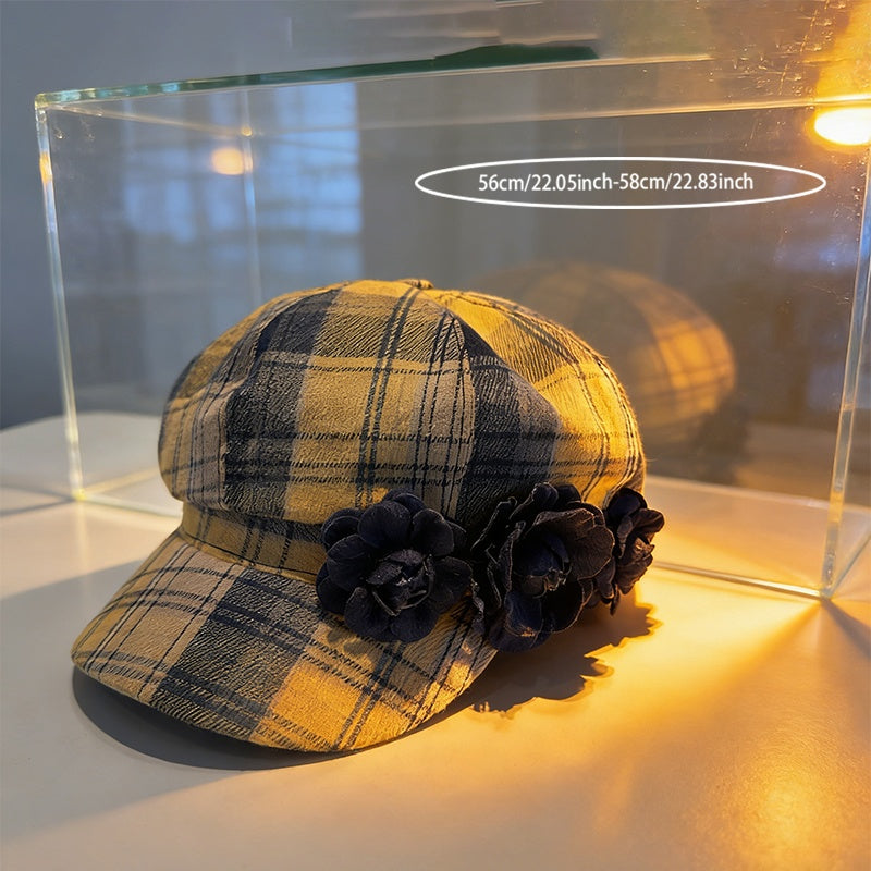 British-style Casual Painter Hat That Is Versatile And Can Show Off Your Face