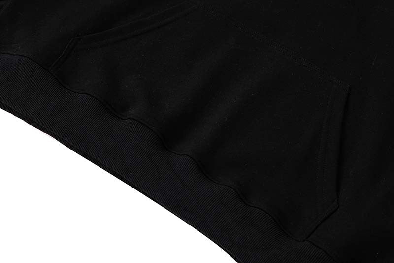 American Fashion Brand Letter Hamburg Print Long Sleeve Top
