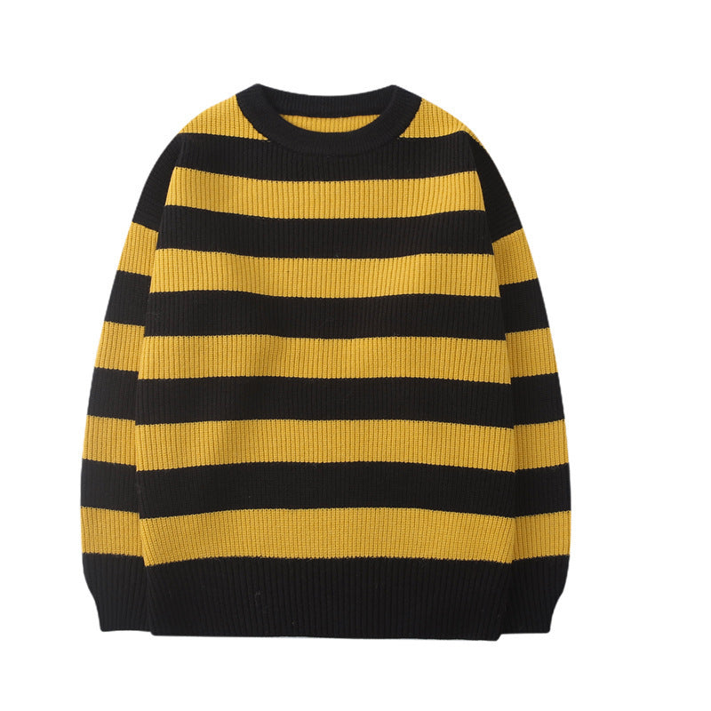 Men And Women Autumn And Winter Sweater Crew Neck Casual Loose Knit