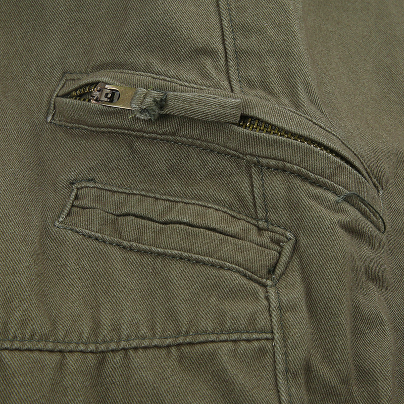 Street Casual Women's Hip Hop Trend Straight Cargo Pants