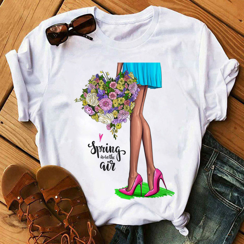 Sunflower Black T-Shirt Loose Short Sleeve T-Shirt