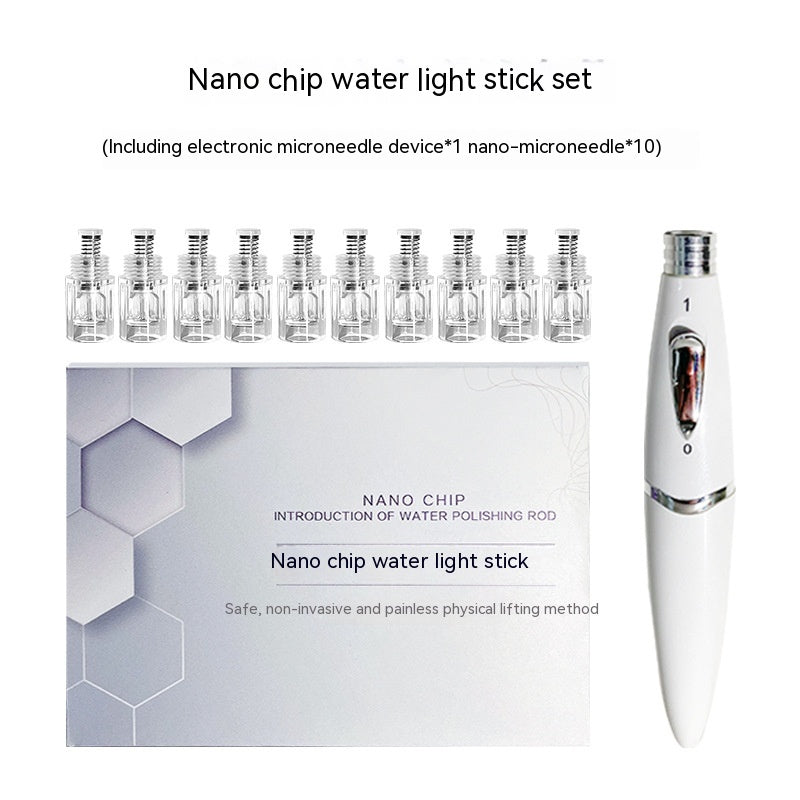 Household Non-invasive Nano Crystallite Inductive Therapeutical Instrument Water Light Mesotherapy Exosome