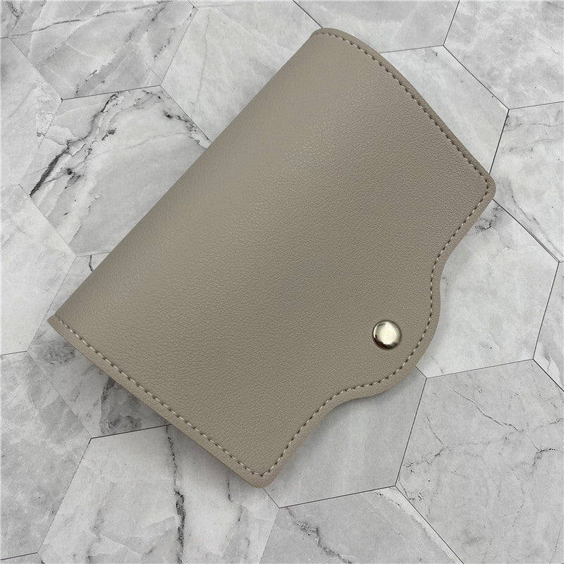 Japanese Style PU Leather Mask Clip, Environmental Protection Leather