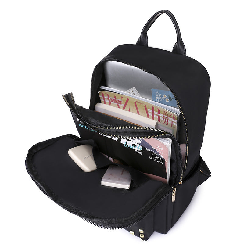 Simple And Large Capacity Schoolbag Fashion Leisure Travel Bag