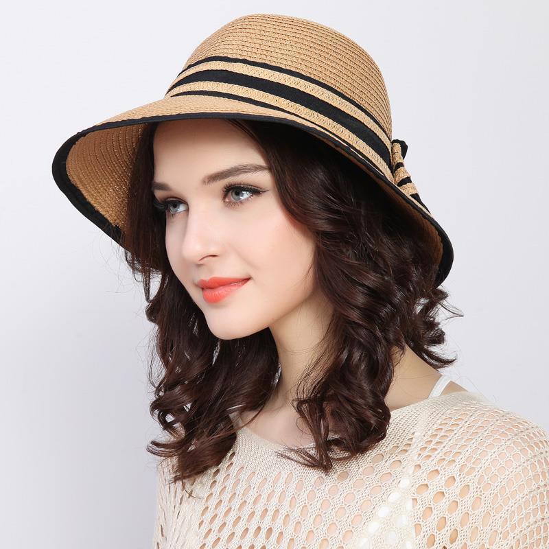 Women's All Match Straw Hat Beach Sun Protection