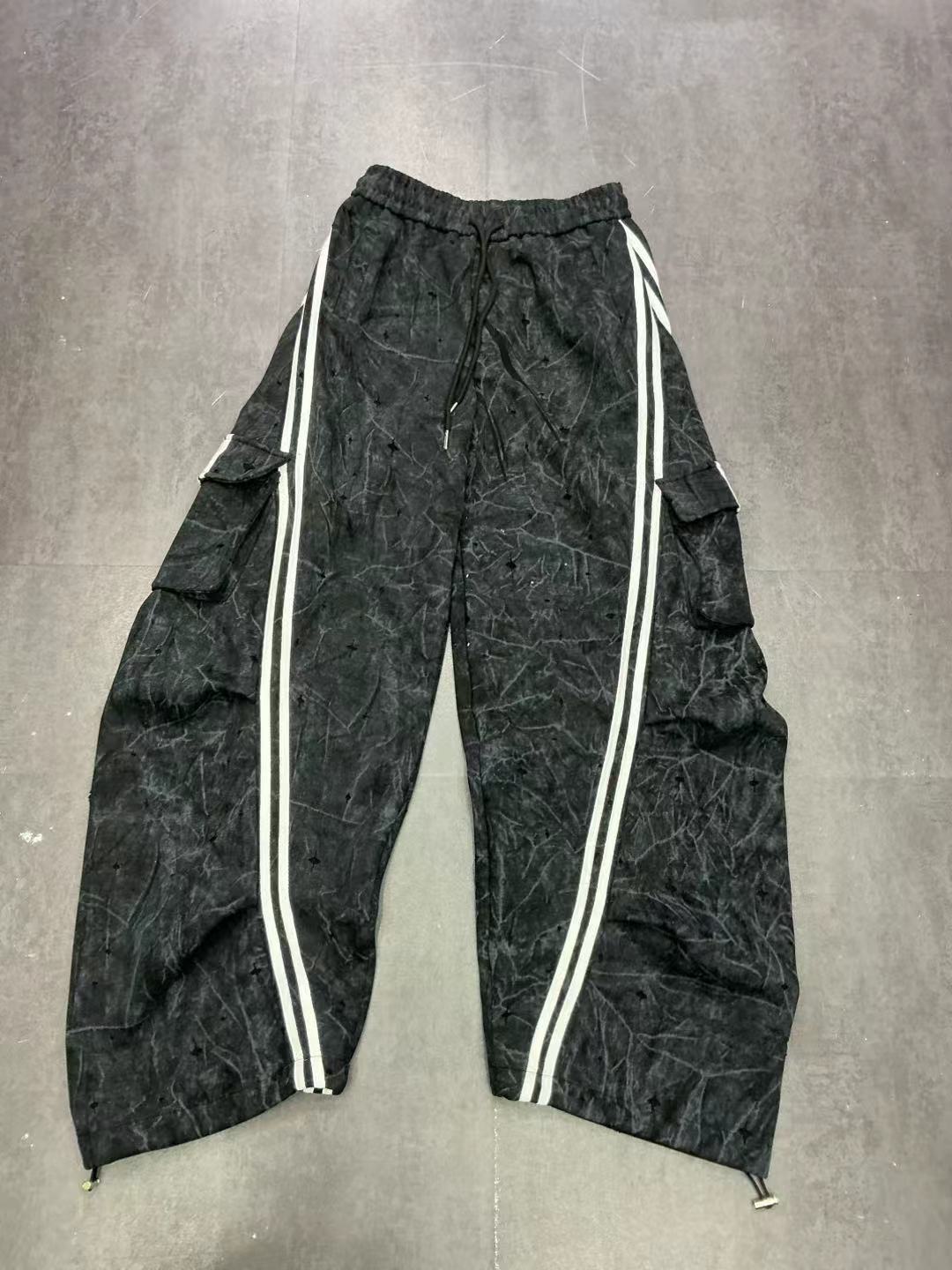 Personalized Patterns Large Pocket Banana Pants Women