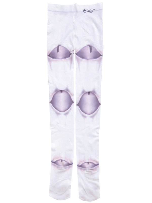 Joint Socks Autumn And Winter Women's Printed Romper Stockings