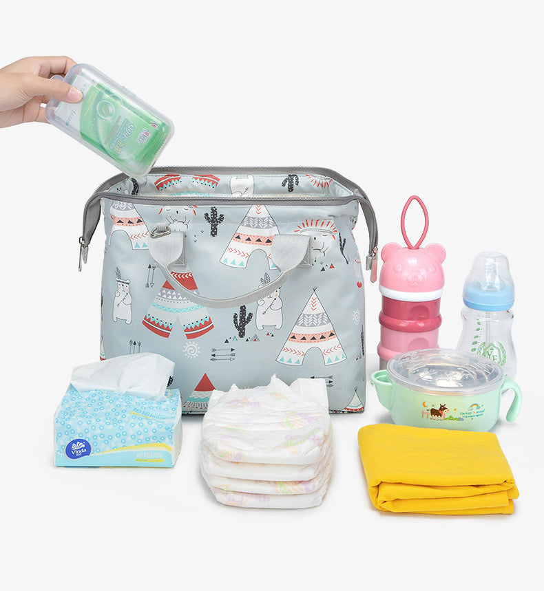 Vandtæt Ble Babyleje Taske Opbevaring Transportabel Bletaske