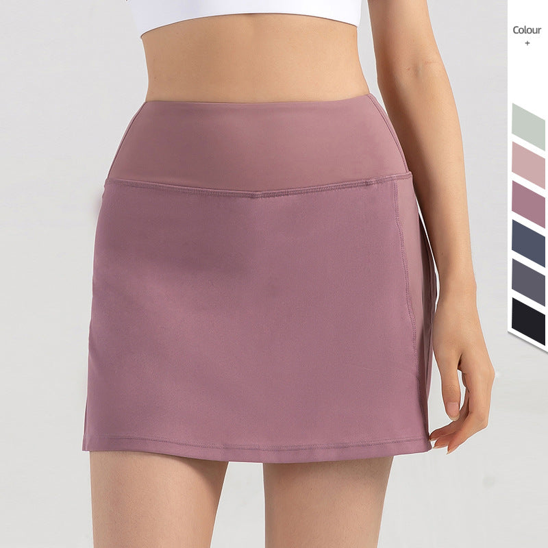 Women's Slim Butt-covering Anti-embarrassing Yoga Skirt