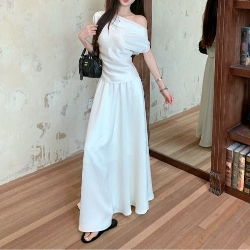 Women's Fashion Top And Skirt Two-Piece Set