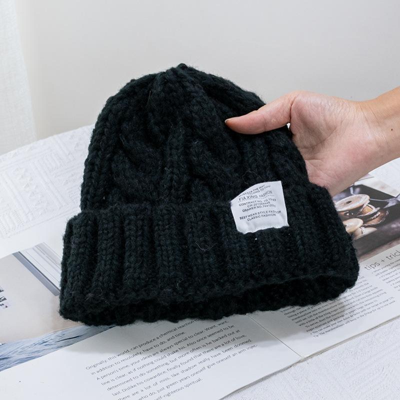 Women's Fashion Casual Solid Color Woolen Hat