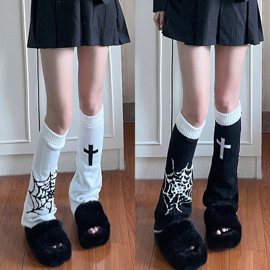 Sweet And Cool  Spider With Knitted Socks Double Side Wearable