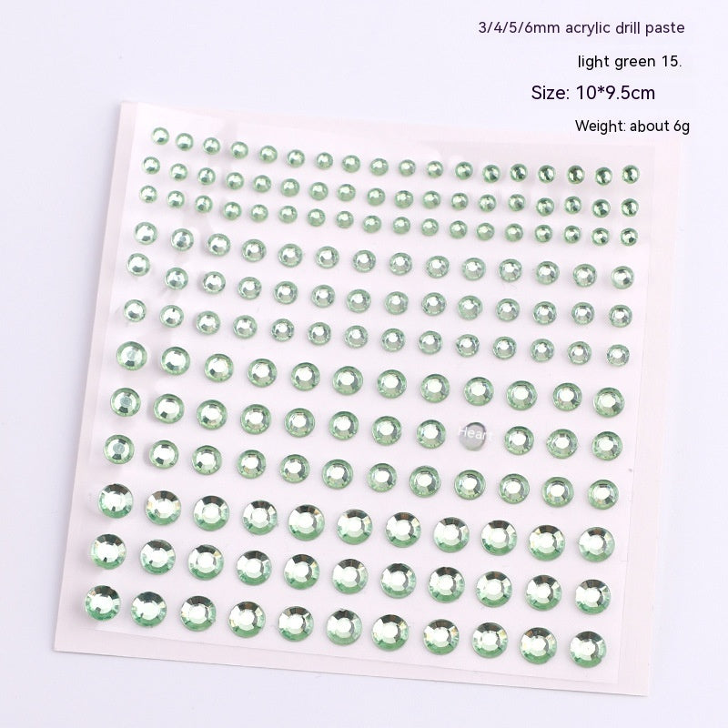 165 Diamond Stickers Nail Ornament