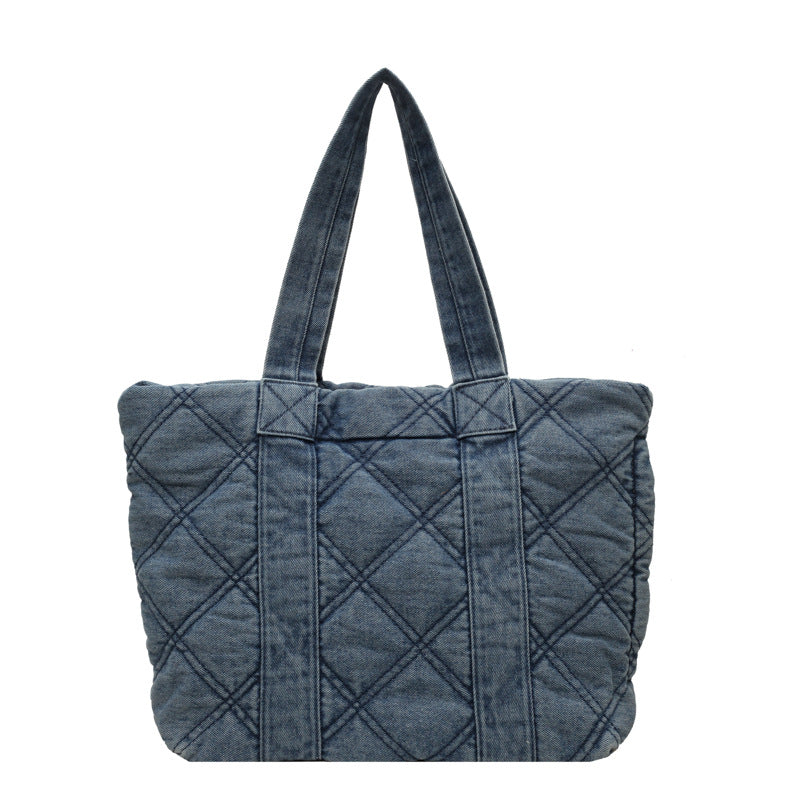 College Students Class Tote Capacity Casual All-match Down Lightweight Commuter Bag