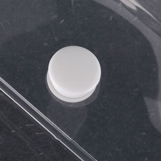 Transparent vandtæt rejse-kit til kosmetik med knapper