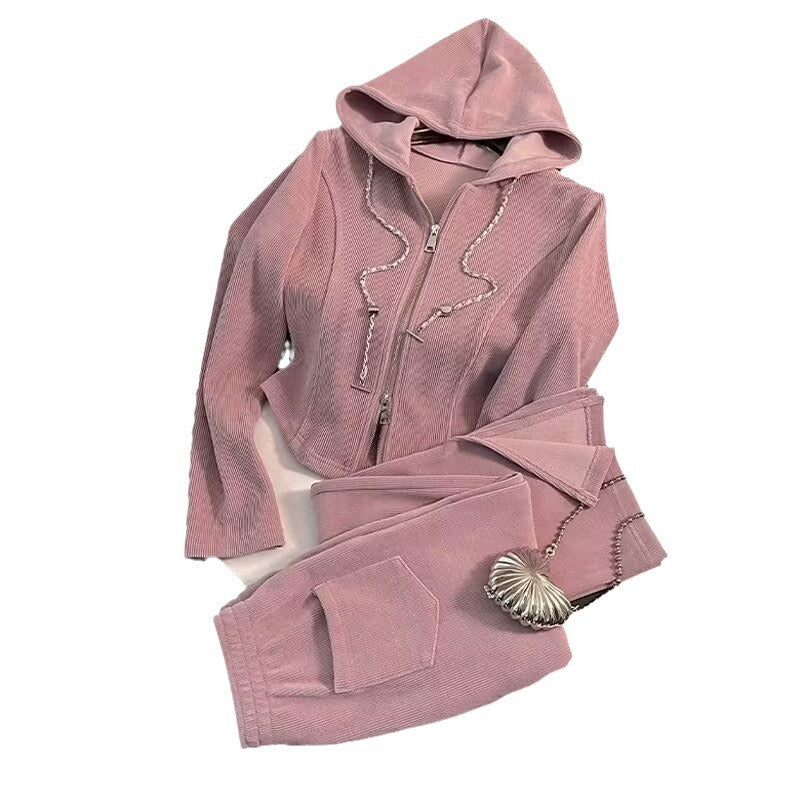 Women's Fashion Casual Loose Wide-leg Suit