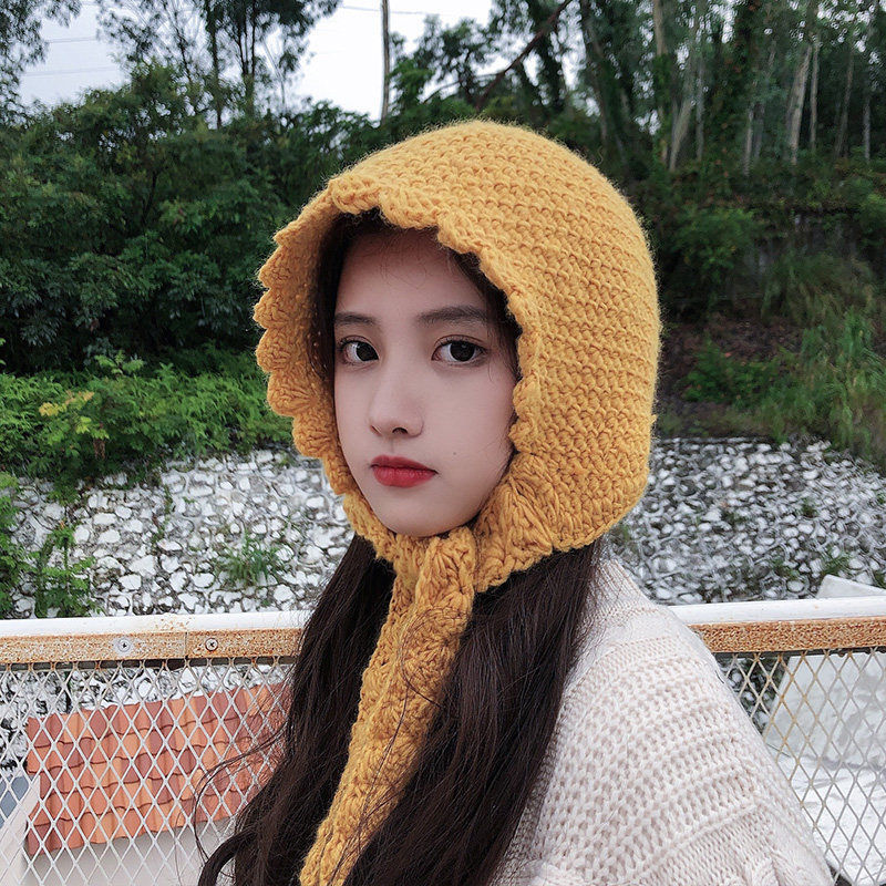 Women's Warm Korean Style Woolen Hat