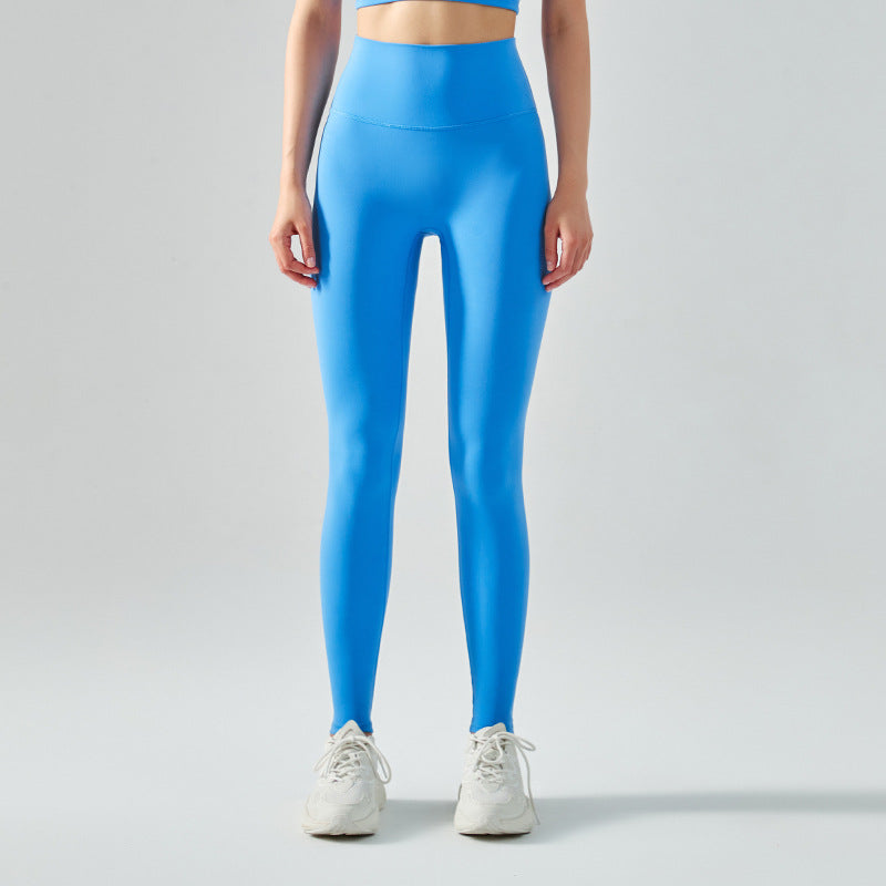 Peach Hip Fitness Pants Women's Sports Sweat Absorbing Breathable