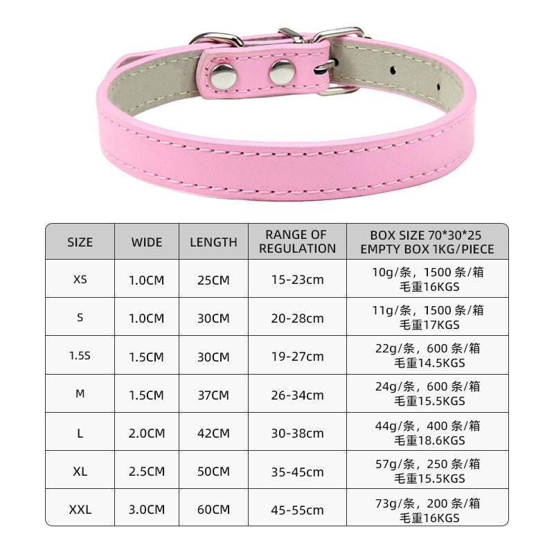 Small And Medium Size Dog Pet Collar