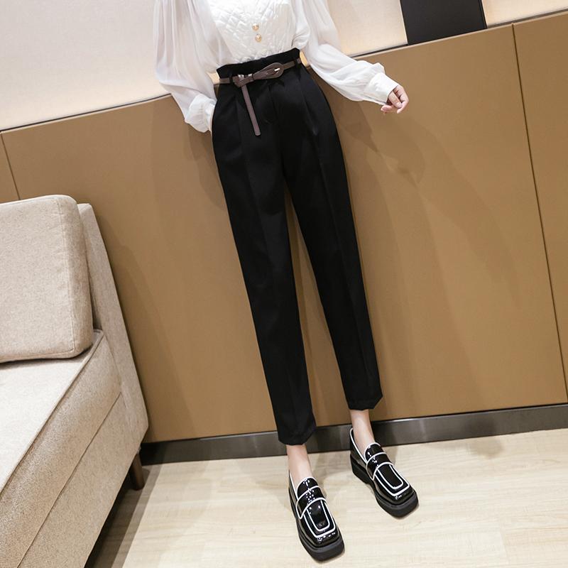 Loose Straight Nine-point Cigarette Harem Trousers