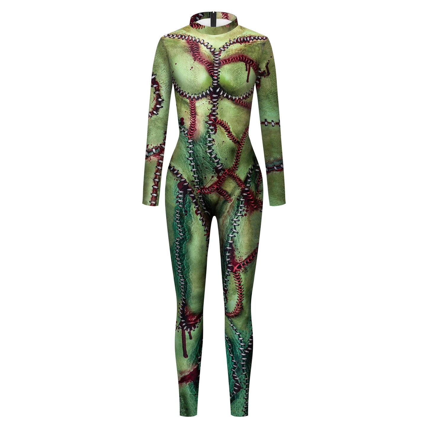 Fashion Halloween Bloody Nurse One-piece