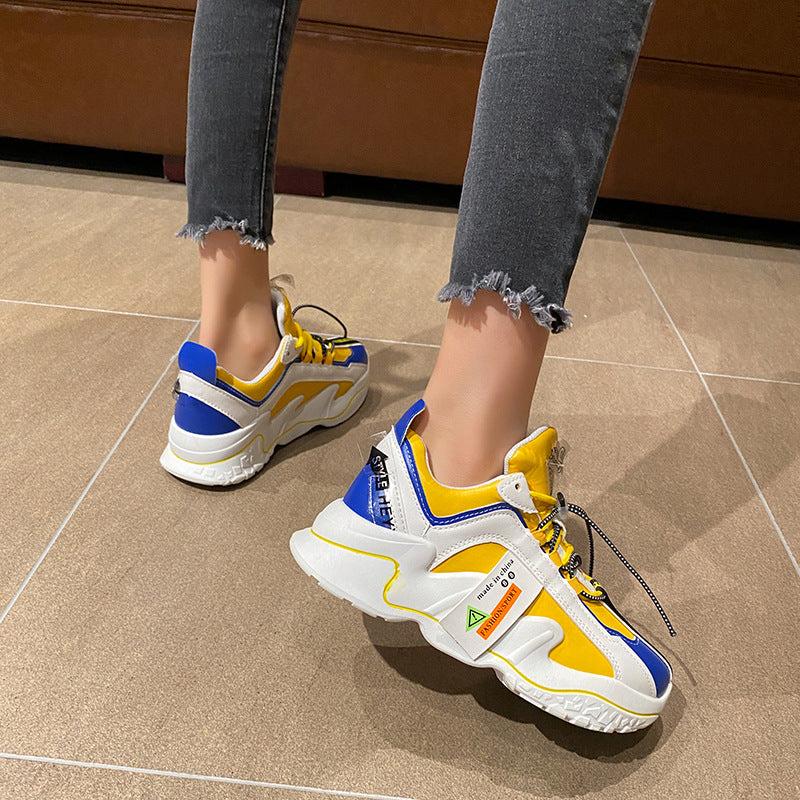 Fashion Women's Simple Platform Sports Shoes