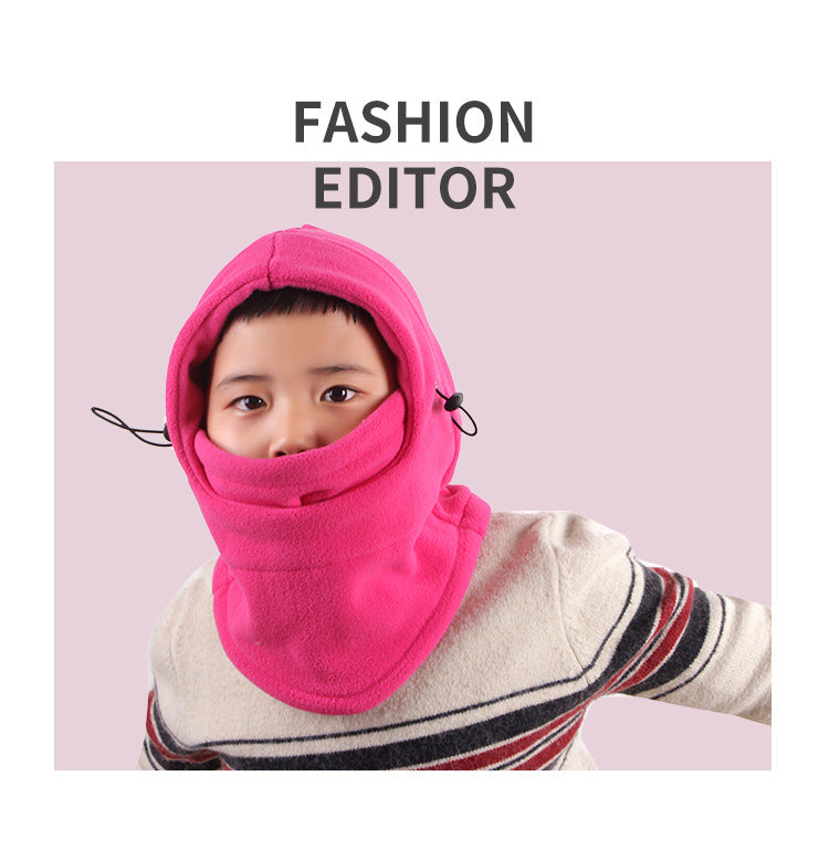 Winter Outdoor Upgrade Double-sided Fleece Thickened Hat